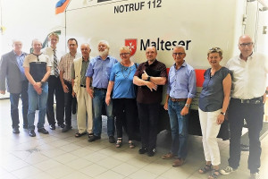 Besuch der Malteser-Rettungswache